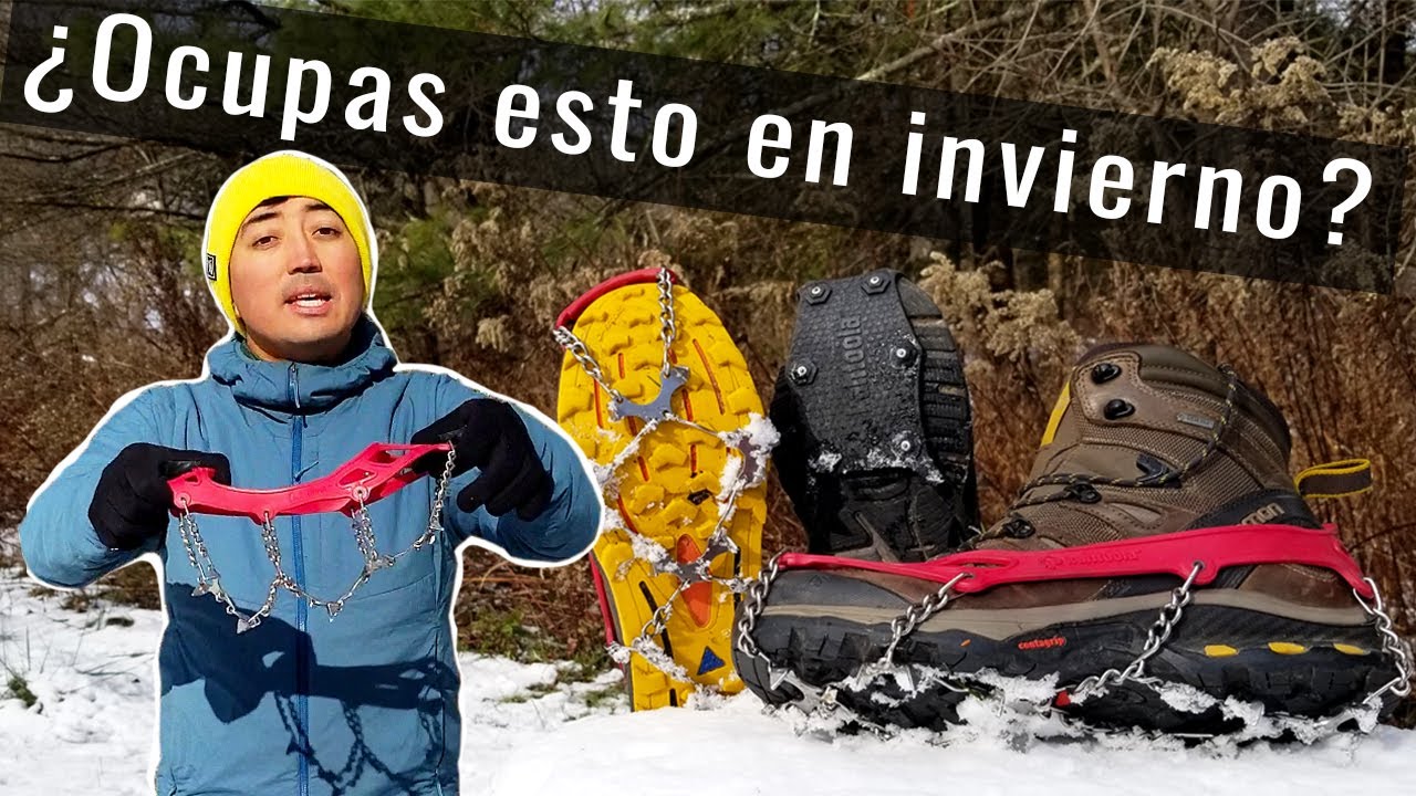 Tracción para hielo y nieve en senderos