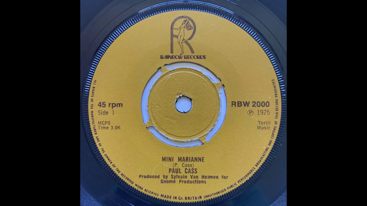 Paul Cass - Mini Marianne (UK Junkshop Glam 75)