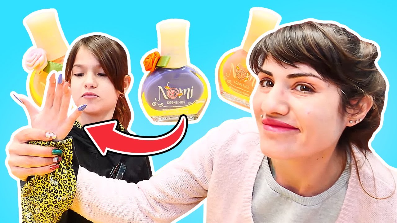Güzellik videoları! Ümit, Zara'ya çekirdek kabuğundan tırnak yapıyor! Kız oyunları
