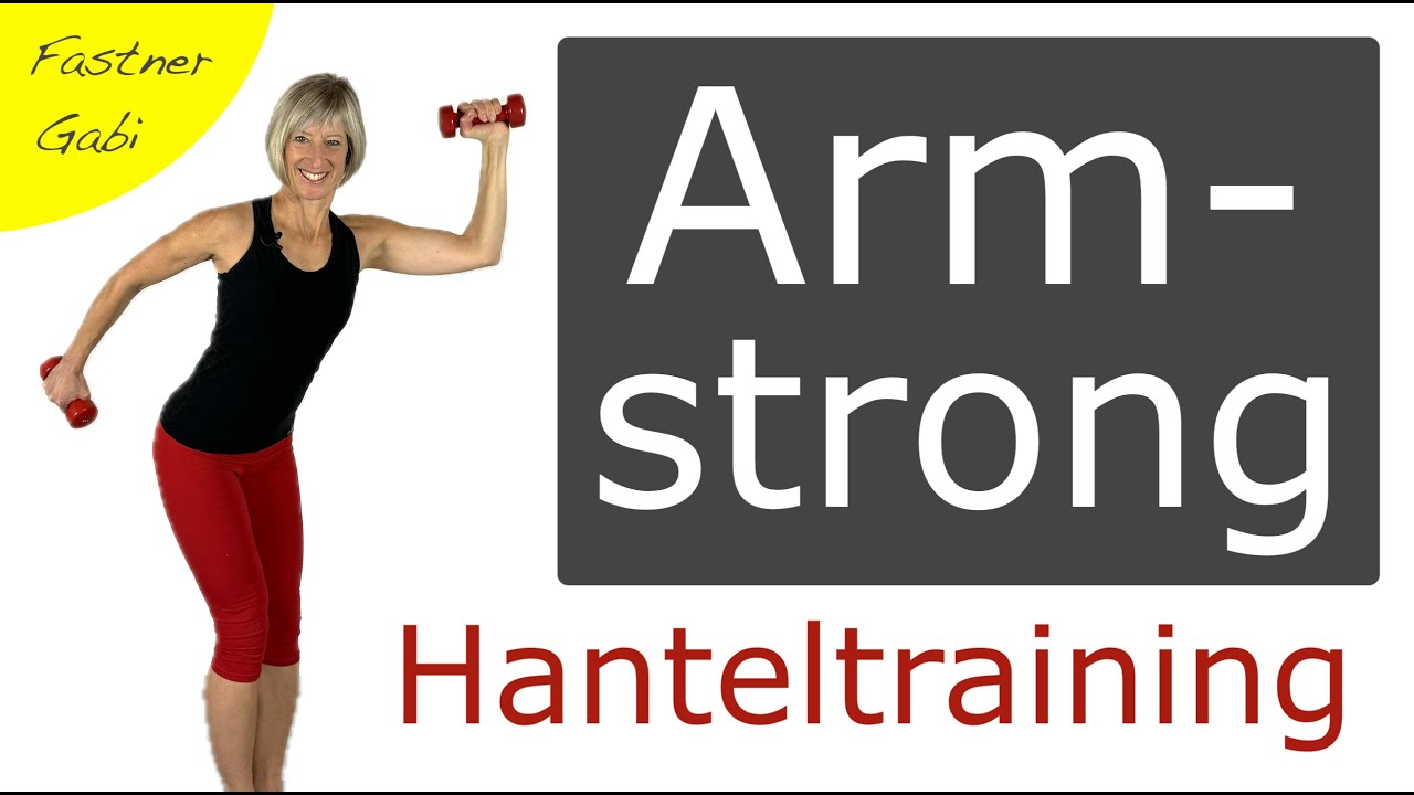 💪 28 min. Arm-strong | Hanteltraining für die Arme und Schultern