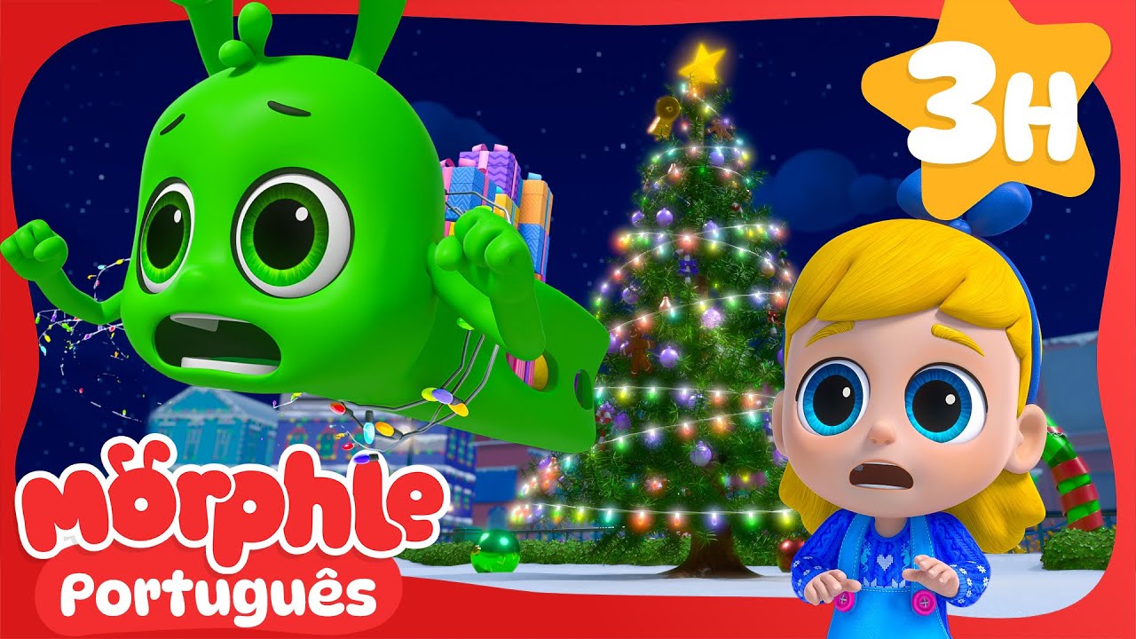 Como o Orphle Roubou o Natal! | MARATONA DE 3 HORAS DO MORPHLE! | Desenhos Animados em Português