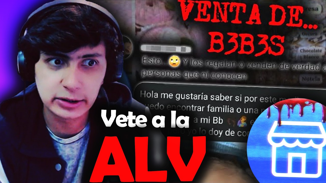 el lado OSCURO DE FACEBOOK MARKETPLACE 💀 - Natalan reacciona.