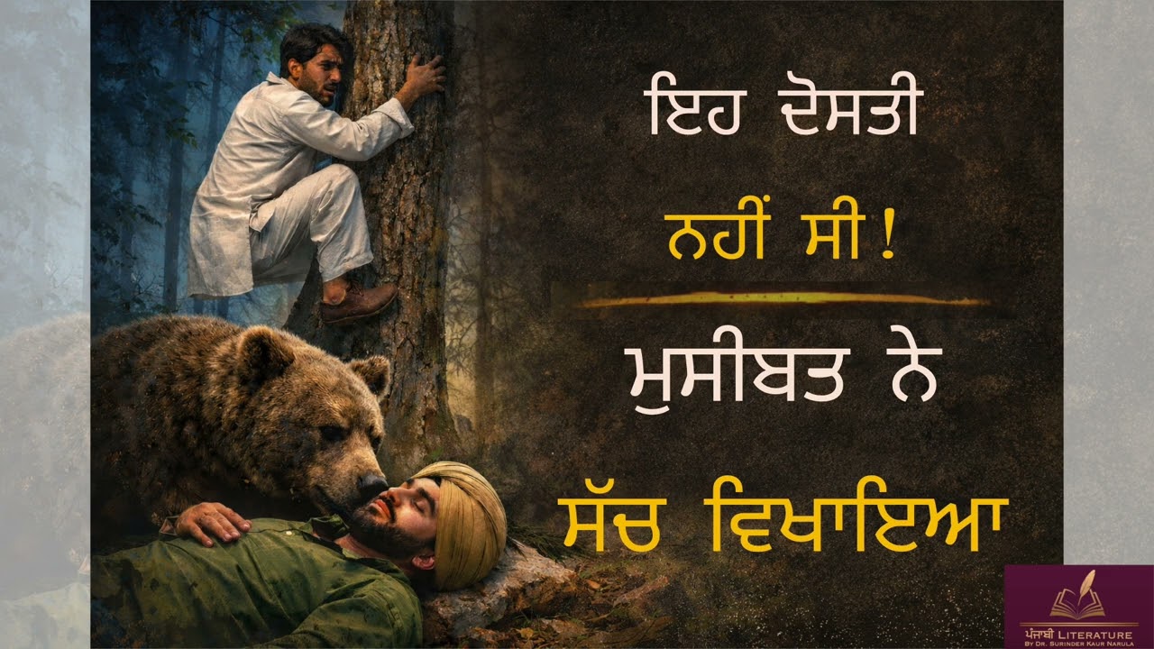 ਸੱਚਾ ਦੋਸਤ ਕੌਣ ਹੁੰਦਾ ਹੈ? | Who Is a True Friend? | Punjabi Moral Story