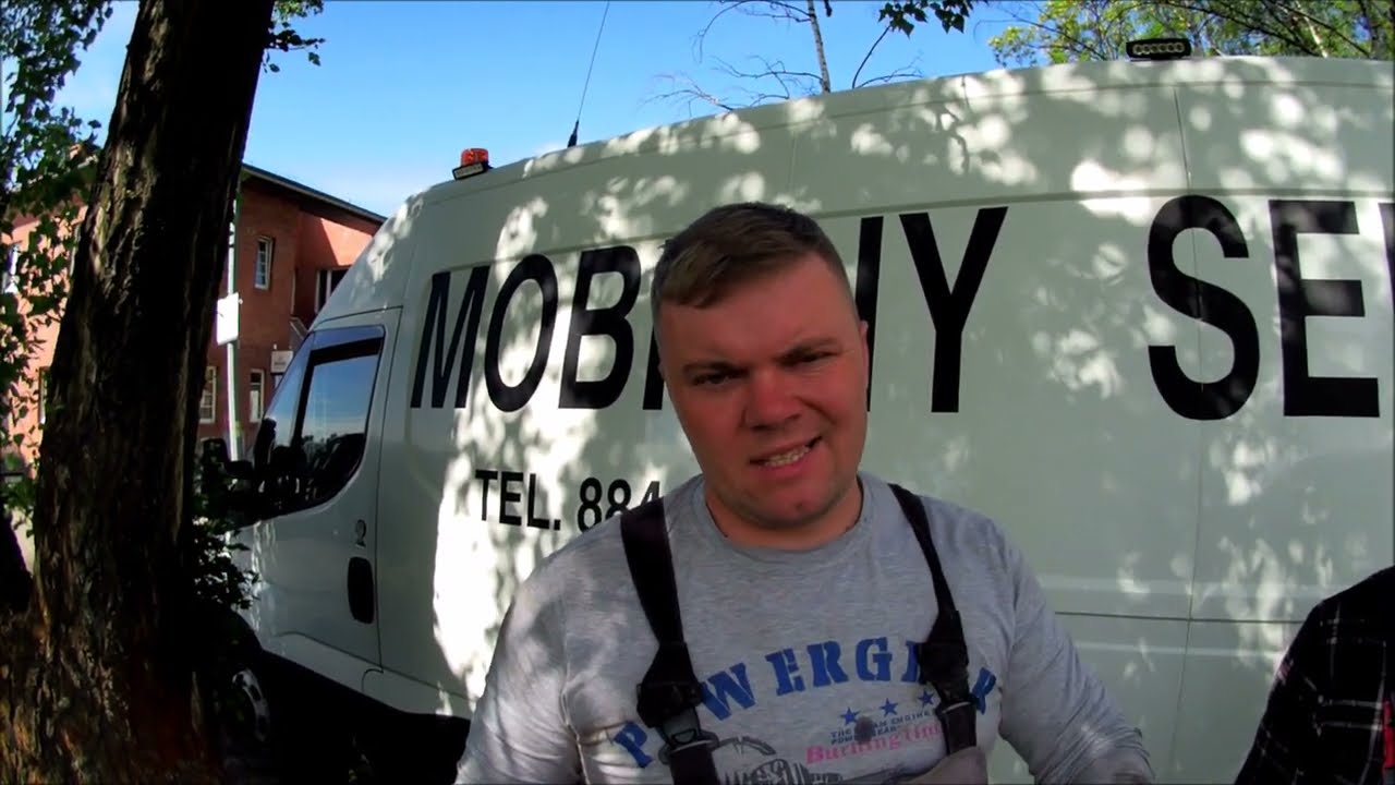 Mercedes Actros MP2 awaria łożyska zakończona wymianą zwrotnicy z licznymi niespodziankami po drodze
