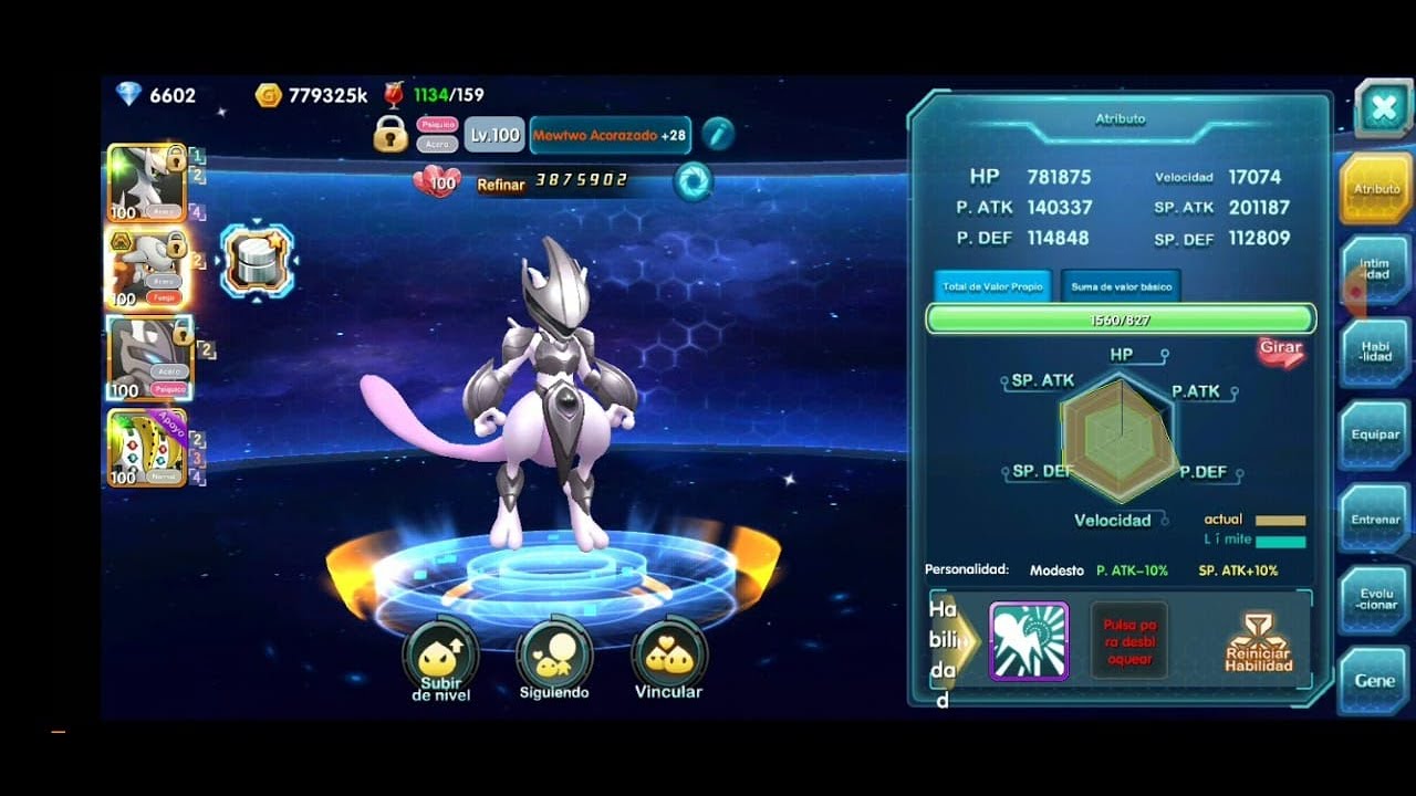 Guía básica de mew two armor (PET DEX)