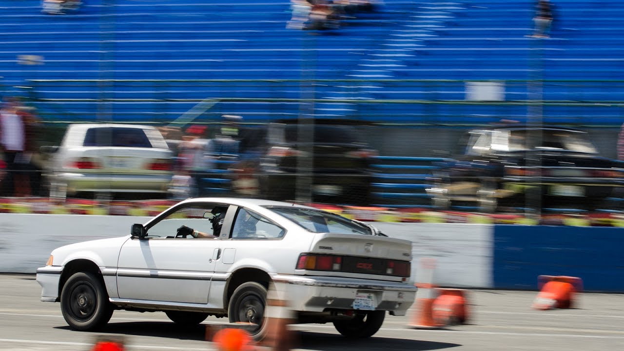 Old School Underdog CRX Si Autocross POV