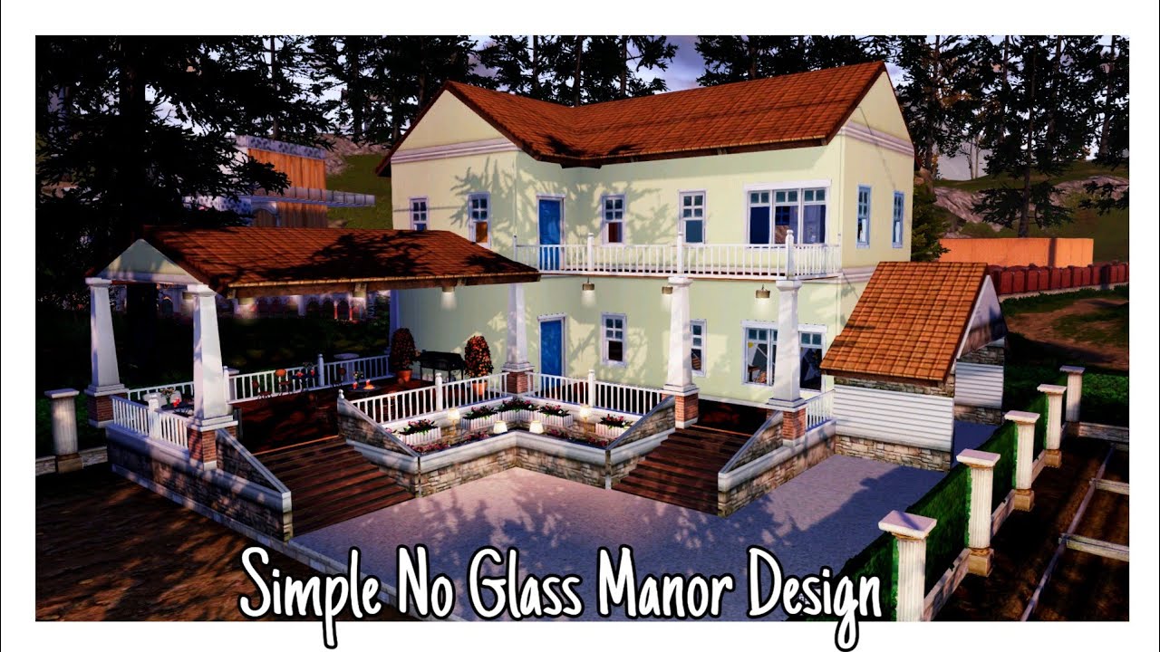 [Guider of Dawn] Simple No Glass Manor Design || By Sayang Chan || LifeAfter 明日之后
