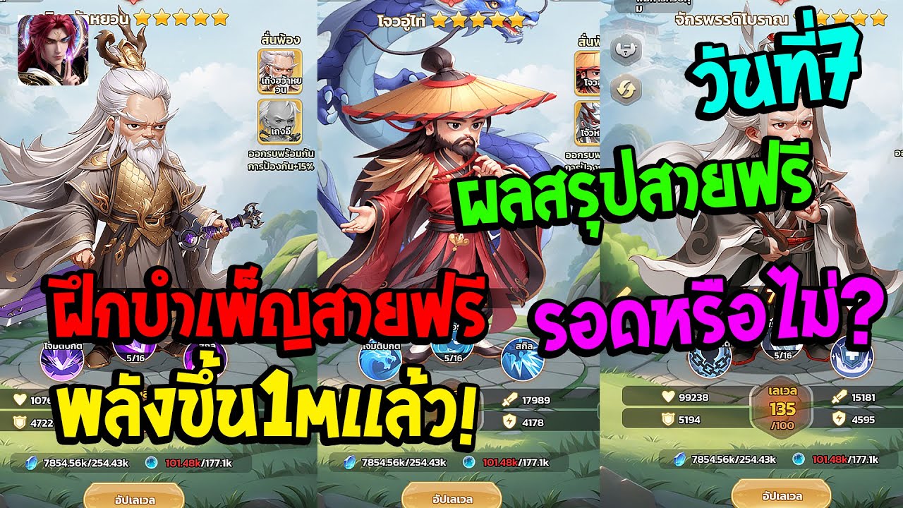 Renegade Immortal ดันทุกอย่างวันที่7พลัง1mเเล้วเเต่กิจใหม่ยังไม่มา!