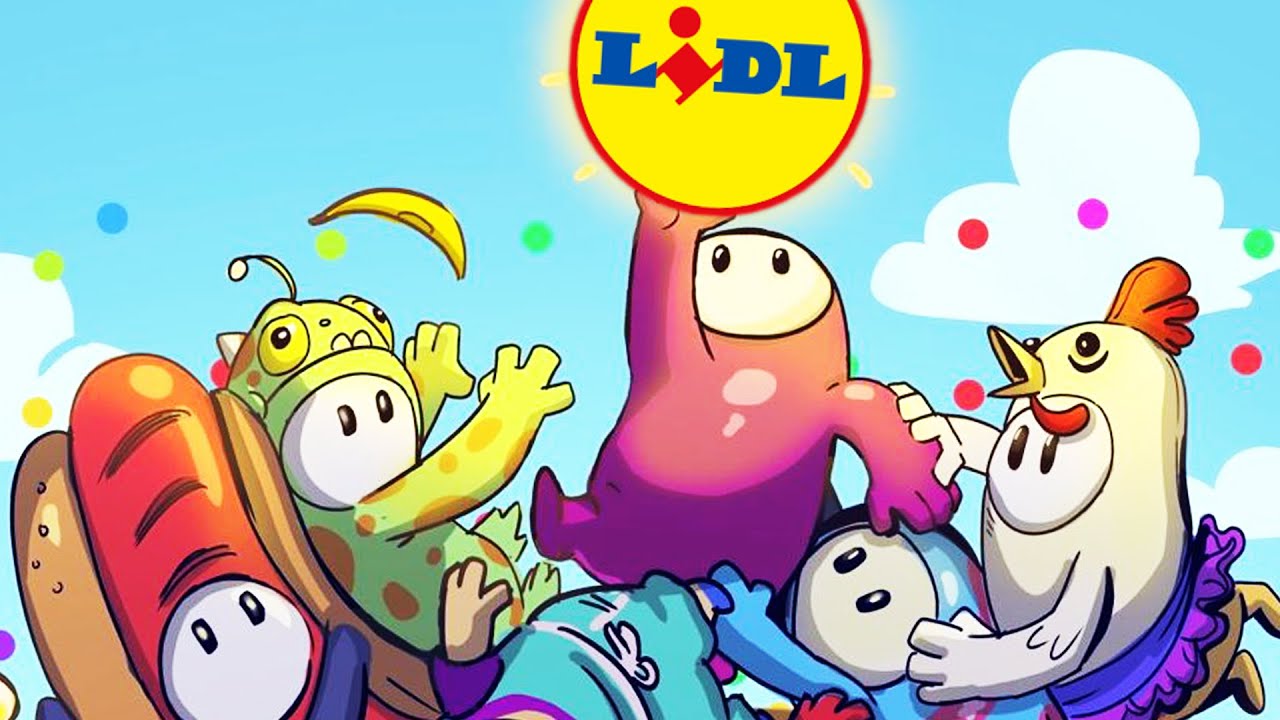 LIDL VERZIA Fall Guys 😂 LOLBEANS.IO