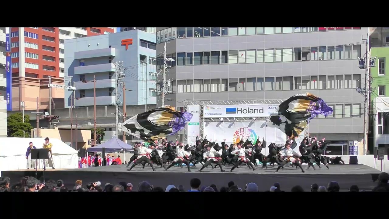 信州大学YOSAKOI祭りサークル和っしょい　虹彩よさこい2026　メイン会場