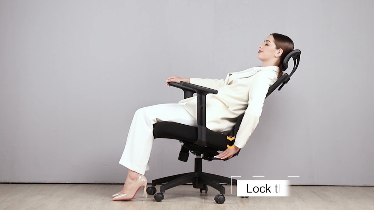 Presentation of MFAVOUR Office Chair--MFV000016 Black
