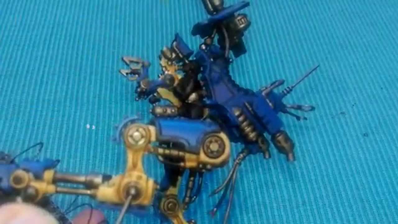 How to paint: Ironstrider Ballistarius (Adeptus Mechanicus)