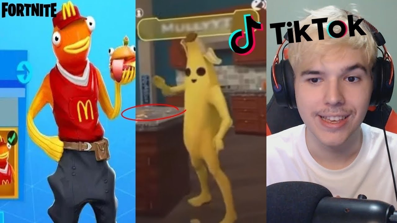REAGINDO A TIK TOK's DE FORTNITE !!! #2