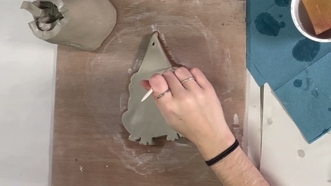 Making a clay frog decoration by Lexi Hart