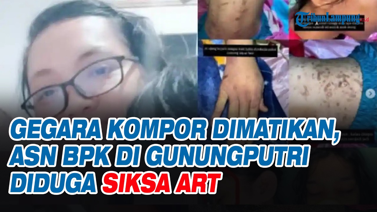 Gegara Kompor Dimatikan, ASN BPK di Gunungputri Diduga Siksa ART