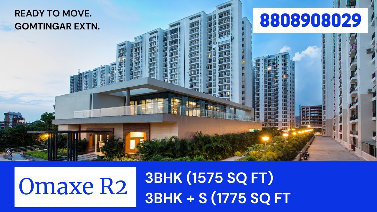 Ready to move flat available in Omaxe R2, Gomti Nagar, Lucknow #lucknowproperty #lucknow #sonpage