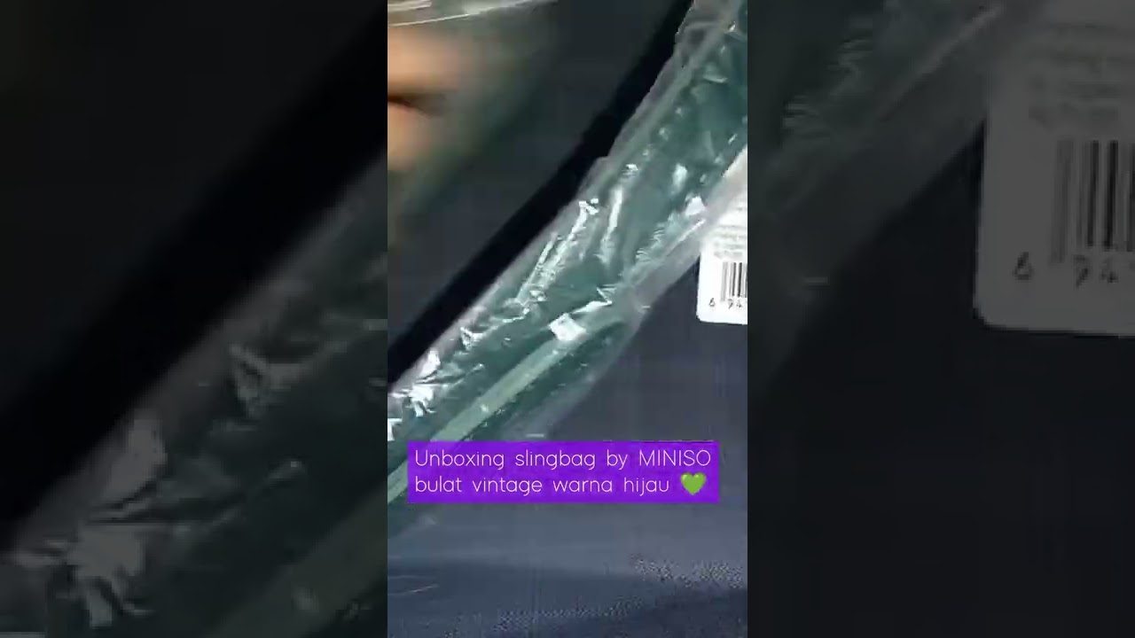 #shorts Unboxing Tas MINISO 40rbuan cekkk 😁😁