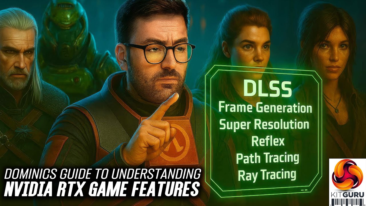 NVIDIA RTX Features EXPLAINED &ndash; DLSS, Frame Gen, Reflex & More