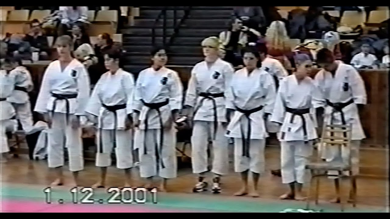 ТРАДИЦИОННОЕ КАРАТЭ | European Fudokan Shotokan Karate Championship| OLD SCHOOL Karate |2001| Prague