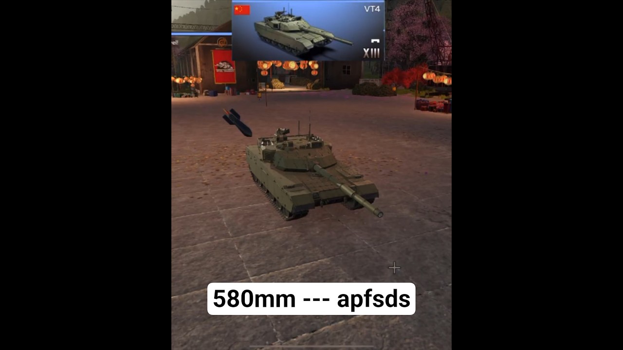 VT4 Has 580mm APFSDS | War Thunder Mobile