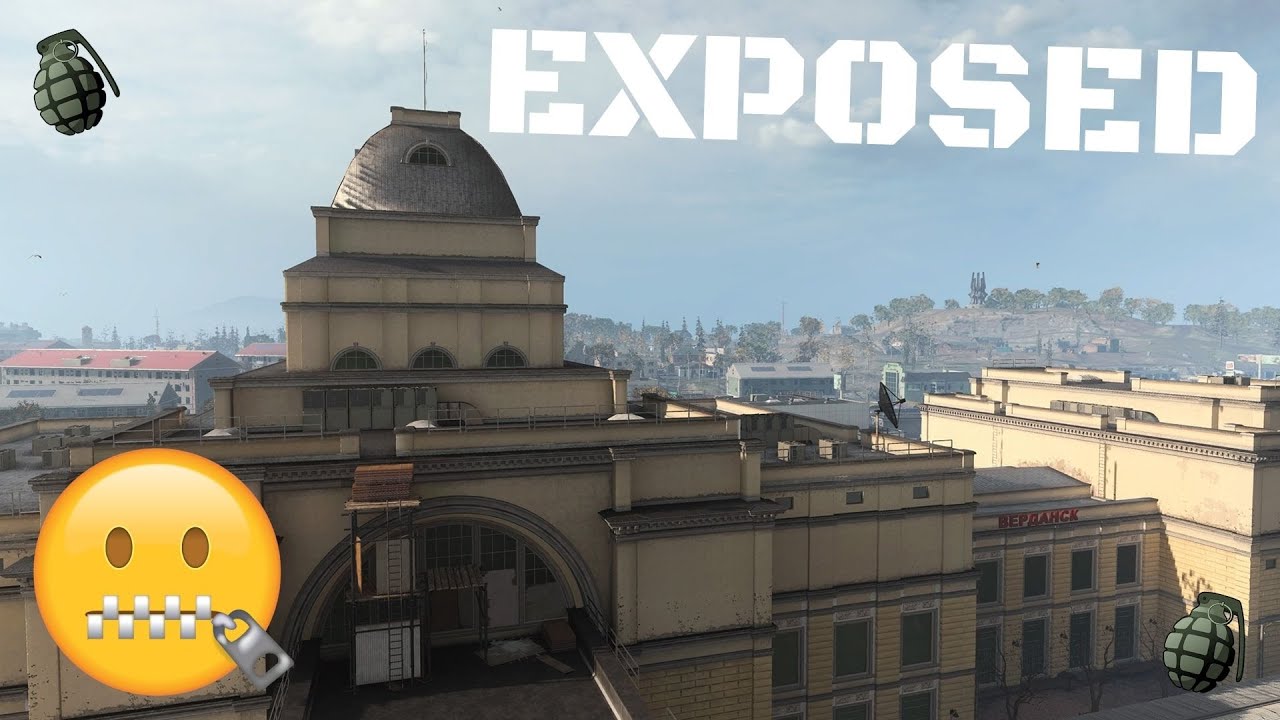 Every Spot You Need To Know For Train Station In Warzone! (How To Get On Top Of Train Station)