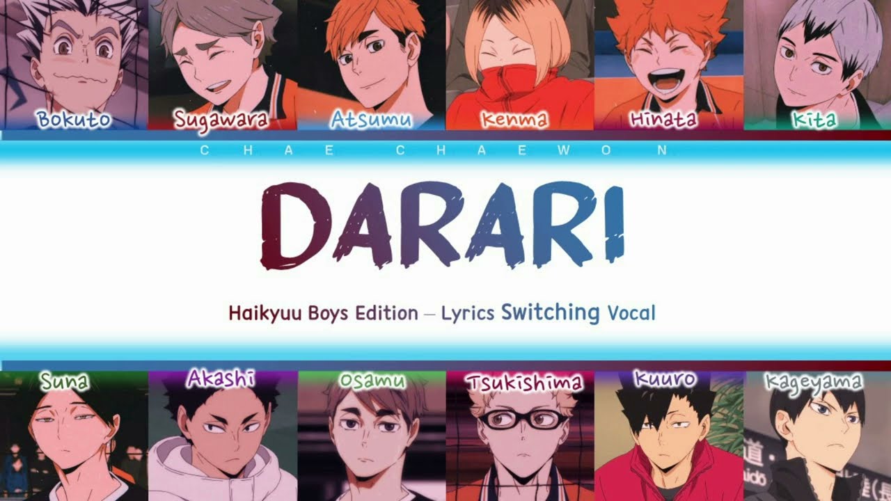 How Would Haikyuu Character Sing 