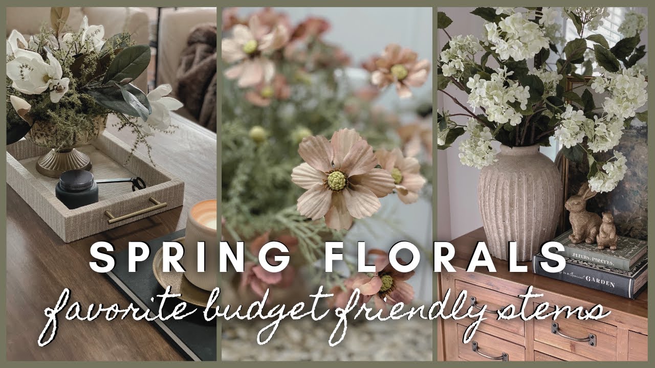 Spring Florals | favorite budget friendly stems