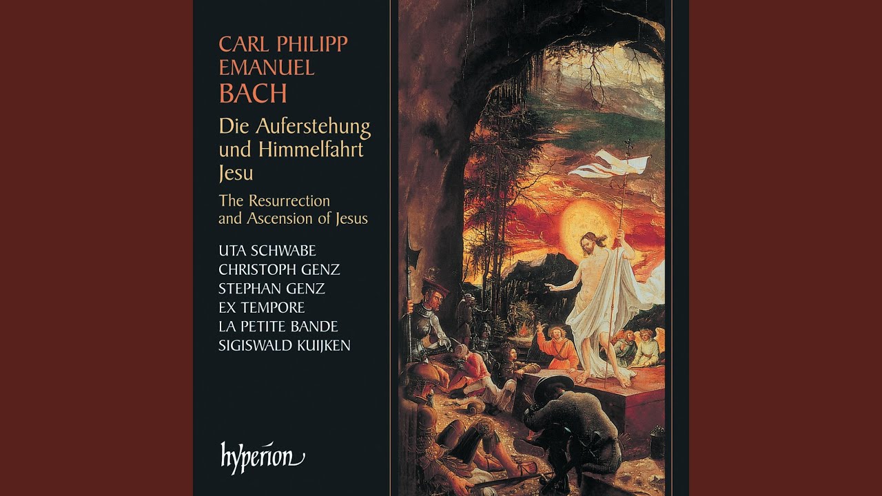 C.P.E. Bach: Die Auferstehung und Himmelfahrt Jesu, H. 777, Pt. 1: No. 9, Duet. Vater deiner...