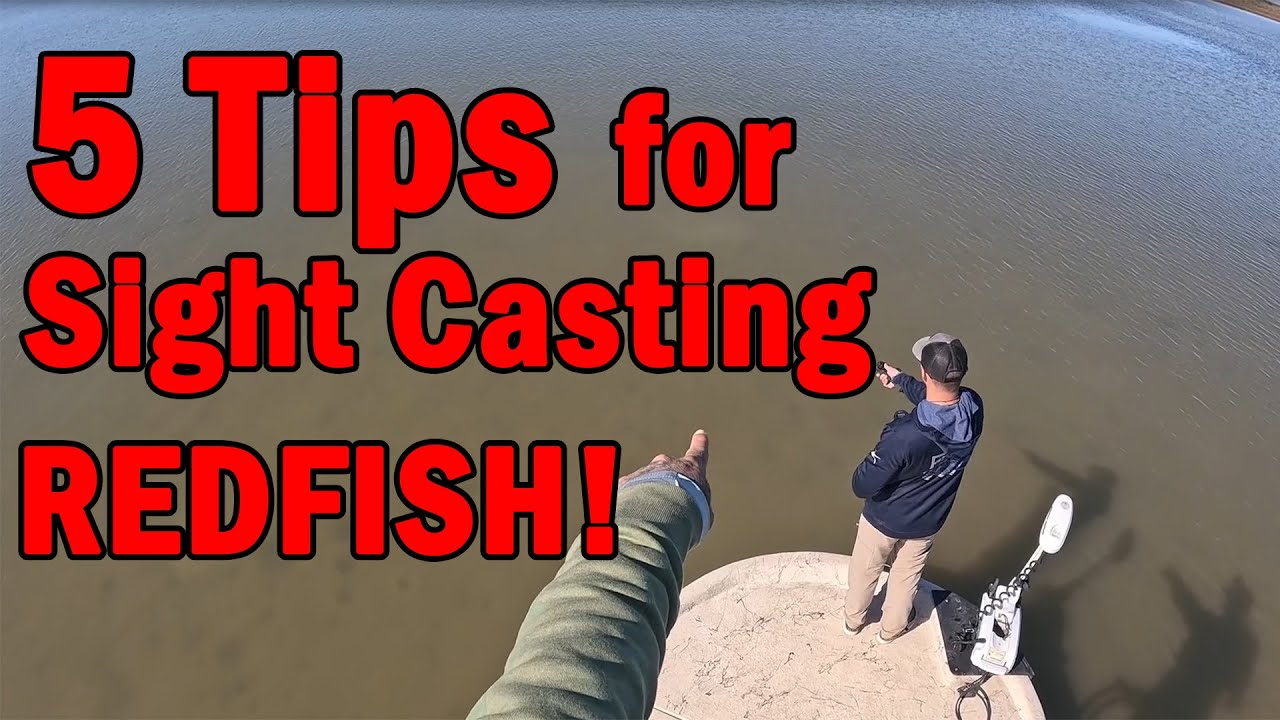 5 Tips for Sight Casting Redfish!