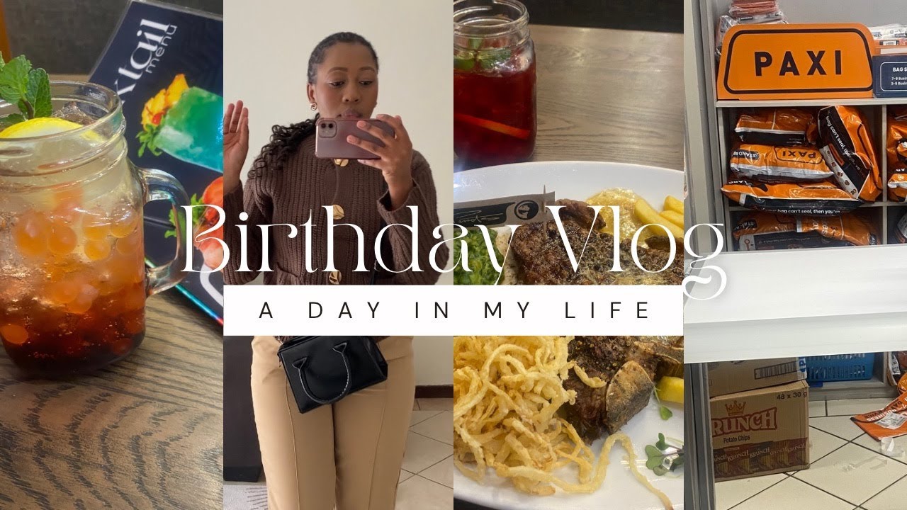 #birthday Vlog| Spend the day with me| Solo date| South African YouTuber