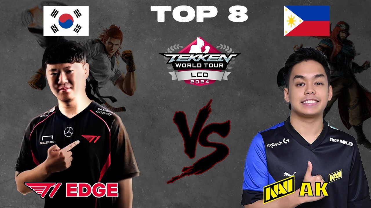 EDGE (Hwoarang) vs AK (Shaheen) - TOP8 - TWT2024FINALS LCQ