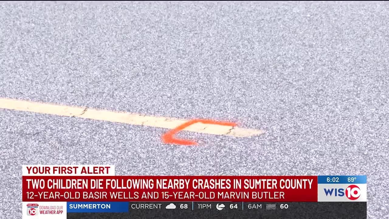 2 children die after being hit by 2 pickup trucks at the same place in Sumter County