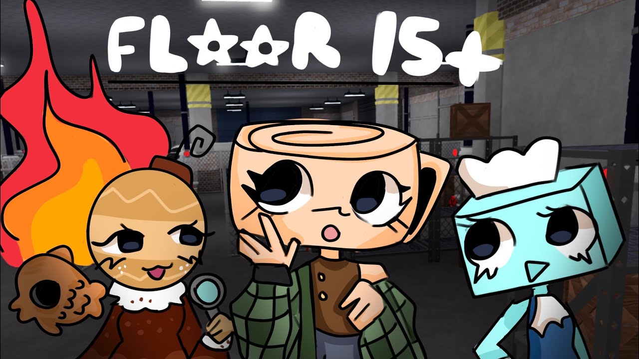 Three friends trying to survive dandy’s world (floor 15+)