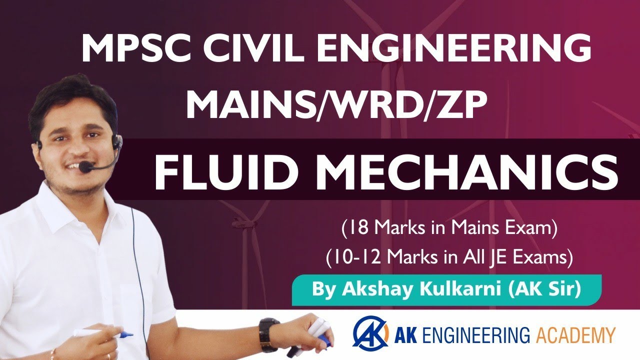 Properties of Fluid | Part-1 | Fluid Mechanics | MPSC Mains | WRD | PWD | ZP | MHADA