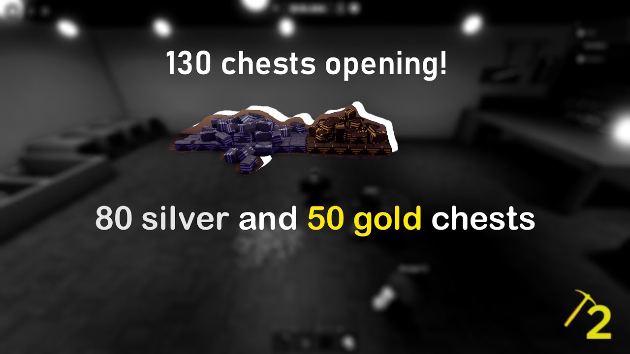 my  biggest chest opening - 130 chests | Refinery Caves 2
