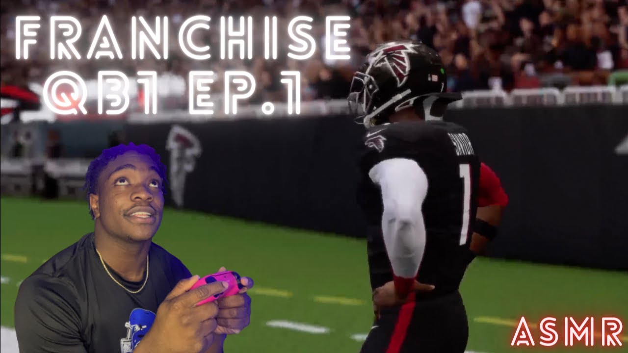 ASMR Madden QB1 Franchise Ep.1🏈🔥(Controller Sounds, Whispering & More!)