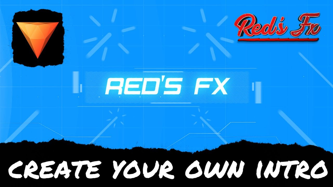 How To Make a Youtube Intro for FREE | Red's Fx