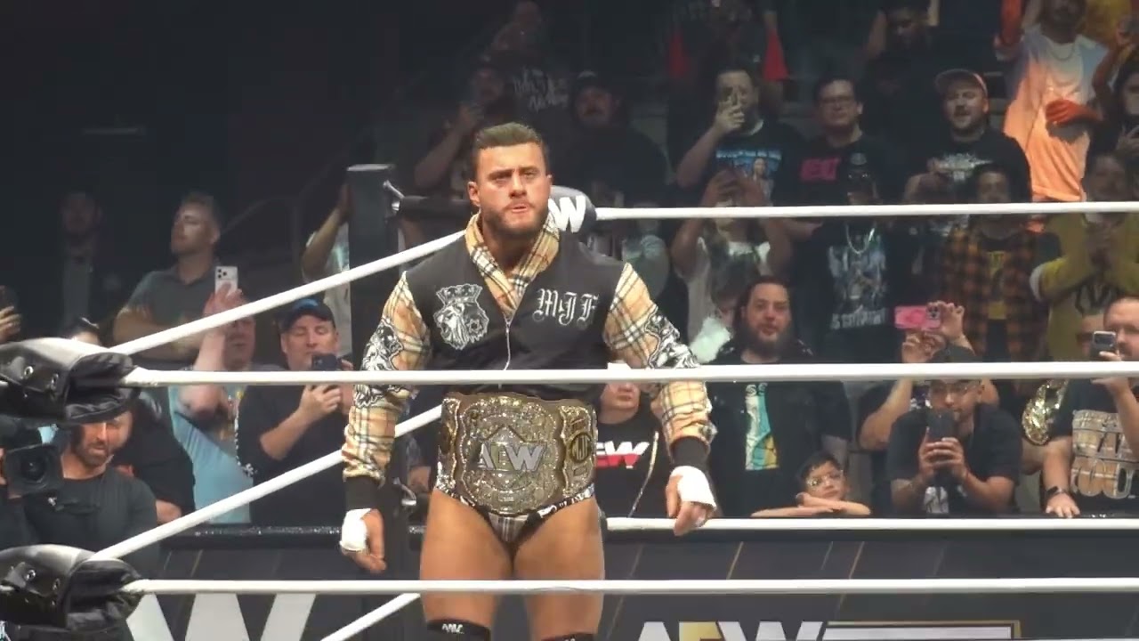 MJF entrance as AEW World Champion @ AEW Dynamite, Pearl Theater Las Vegas 2.4.26