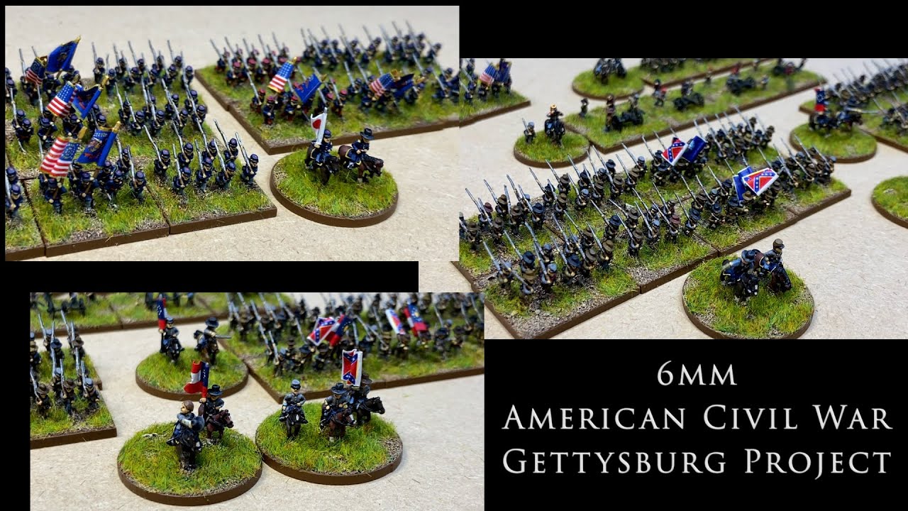 6mm American Civil War - Gettysburg Project - Adler Miniatures