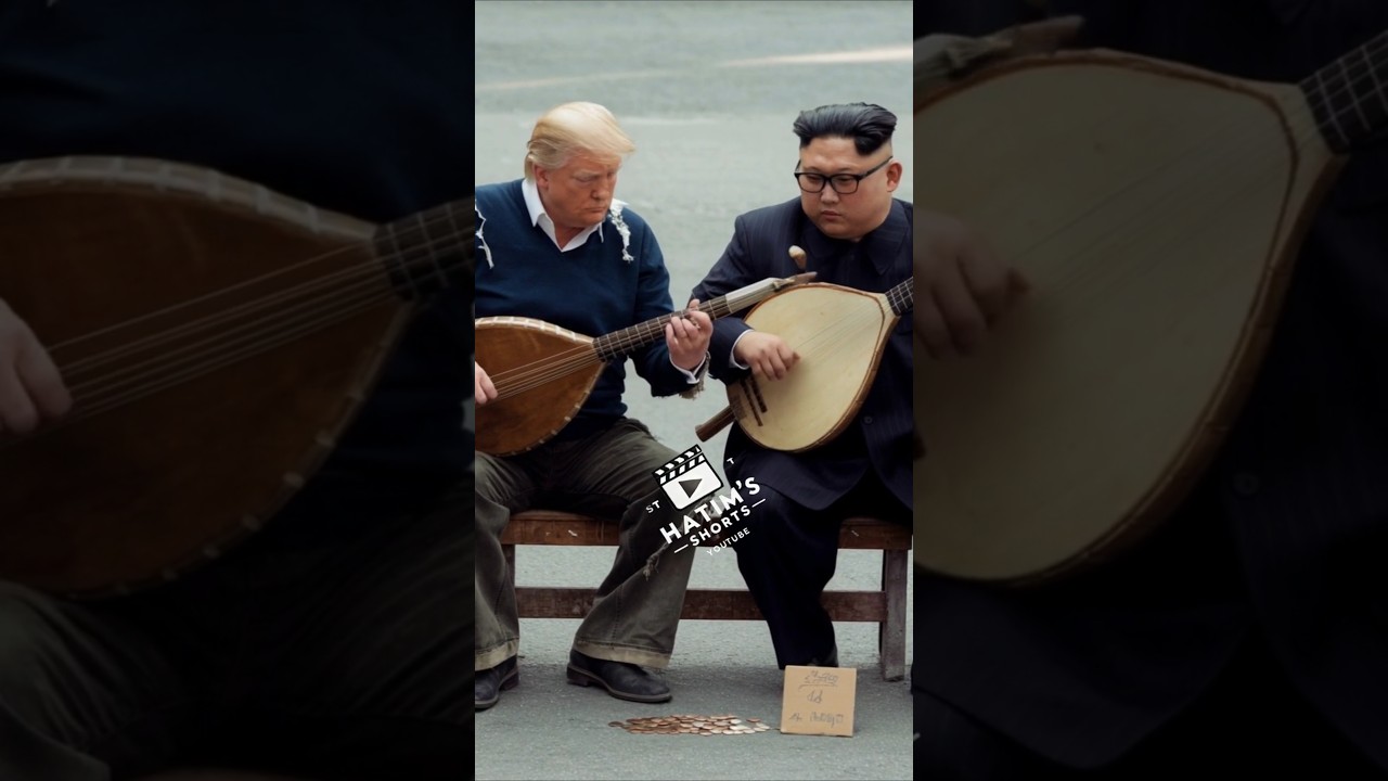 Trump & Kim Jong Un Perform Turkish "Saz" Music | Putin Watches with a Smile