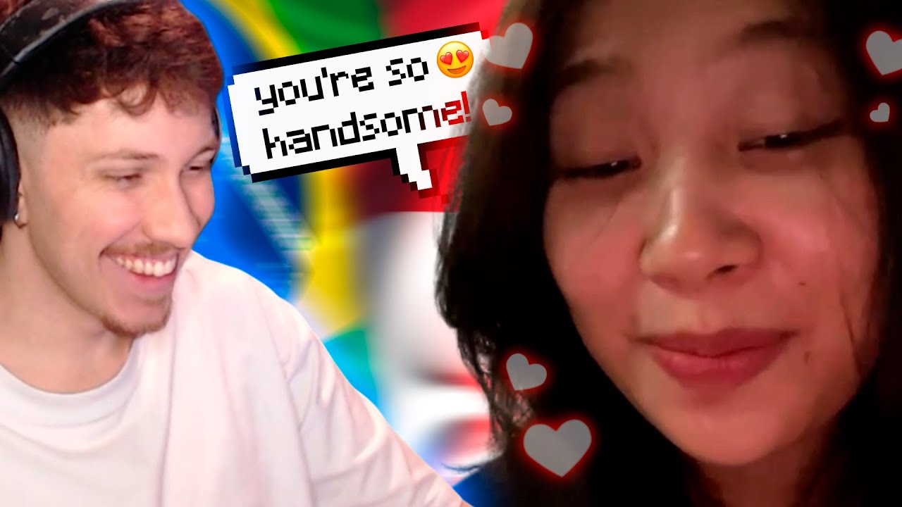 I tried flirting in INDONESIAN and her MOM couldn't stop laughing! 🤣 | OmeTV (English CC)