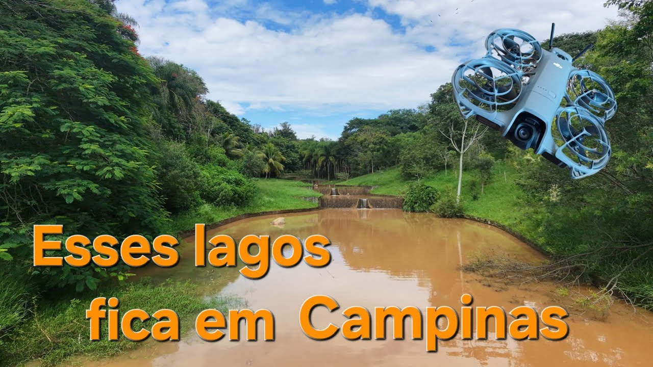Os lagos escondidos de Campinas vistos pelo drone | Imagens incríveis!”