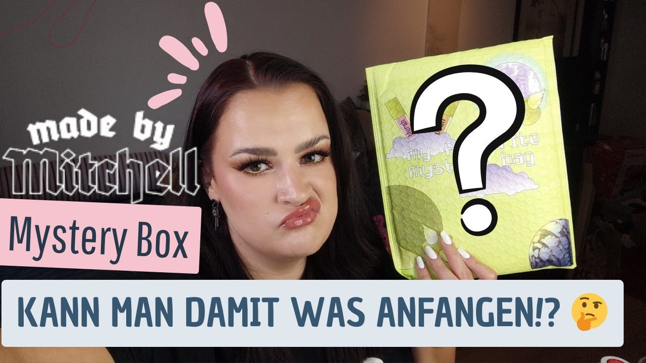 aber die FARBEN 😳 IST DIESE Mystery Box ihren PREIS WERT? 🧐 Made by Mitchell UNBOXING | Kontrajunkie