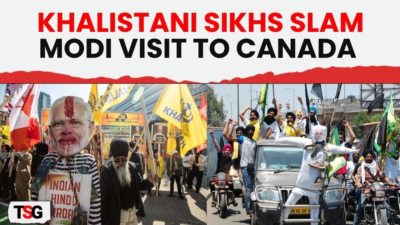 Amid Diplomatic Strain Over Nijjar Killing, Sikh Canadians Protest Modi&rsquo;s G7 Invite in Alberta