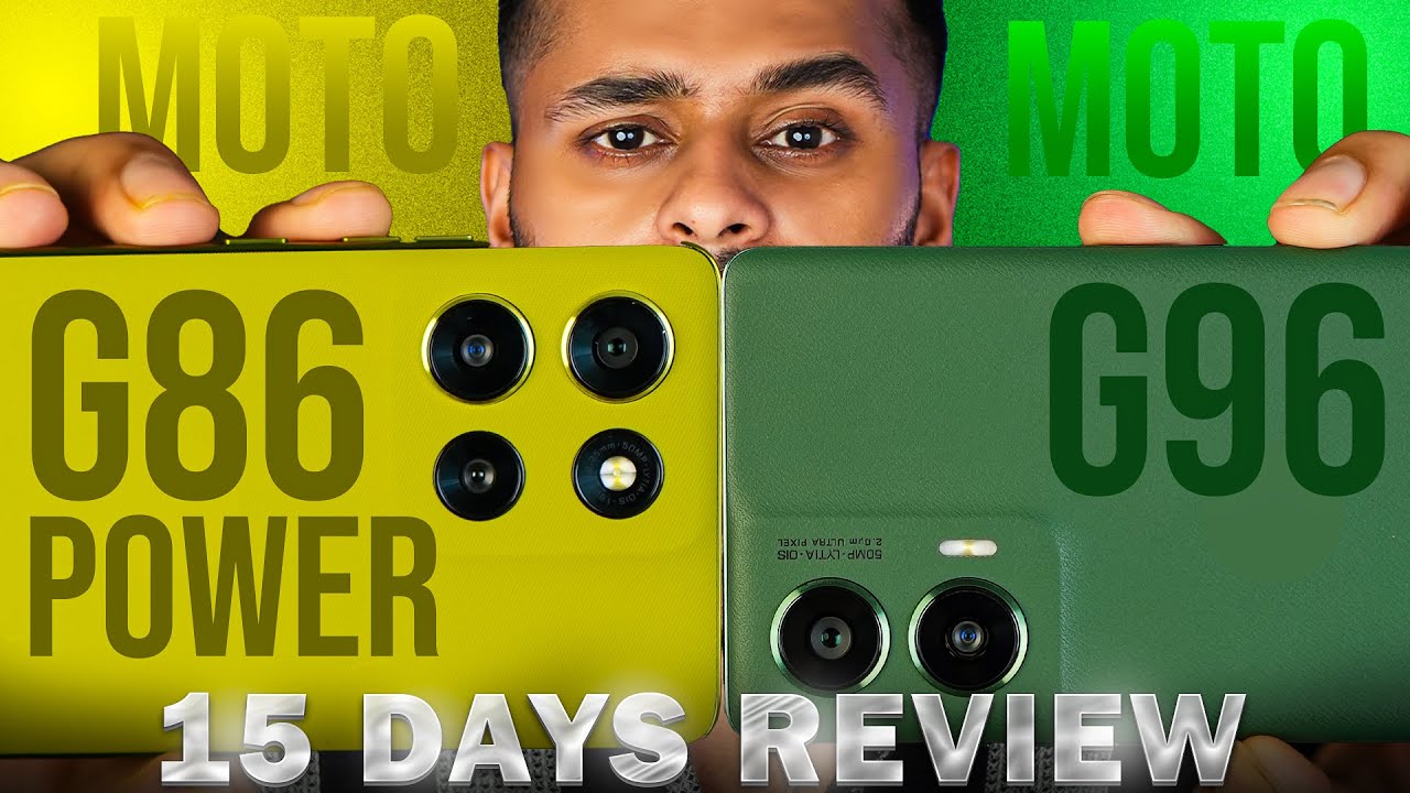 Moto G86 Power vs Moto G96 | 15 days review | #motorola #motog86power #motog96