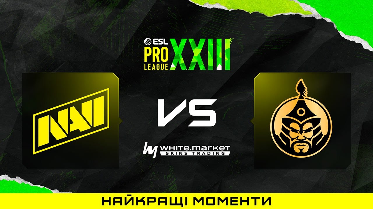 HIGHLIGHTS 👉TheMongolz проти NAVI | ESL Pro League Season 23