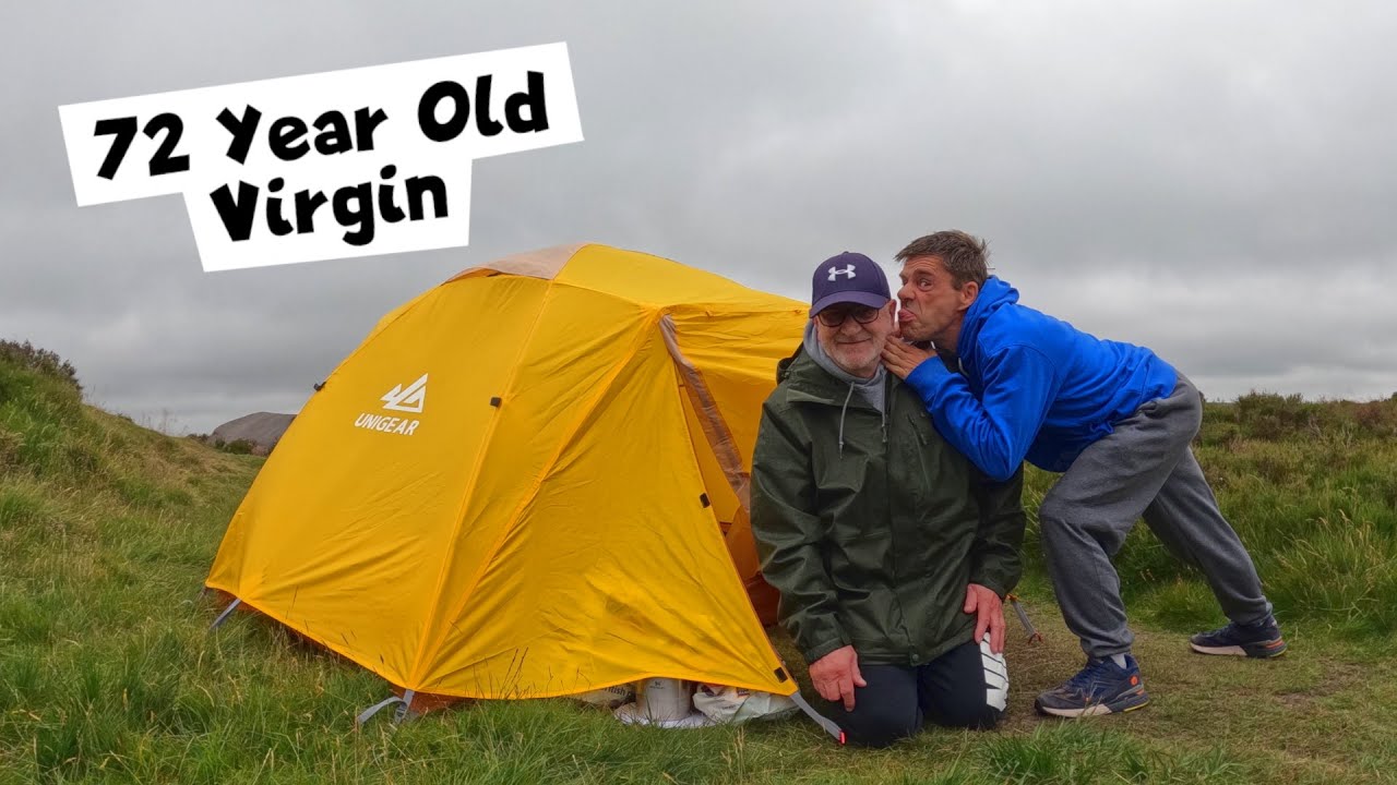 I Took My 72 Year Old Dad WILDCAMPING