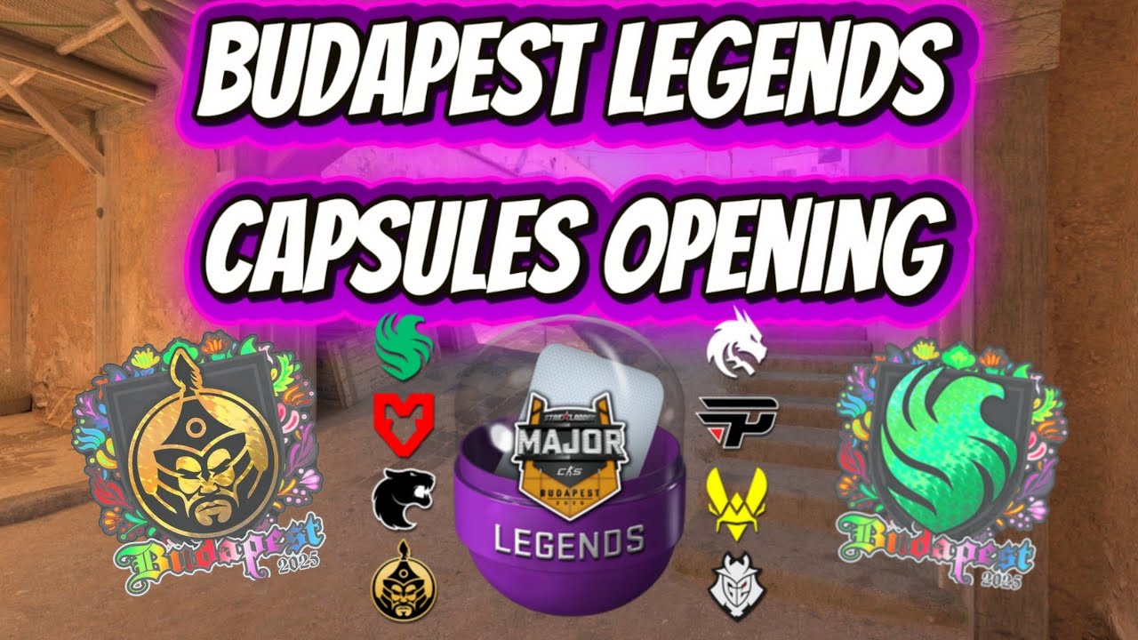budapest 2025 legends Capsules opening (reupload)