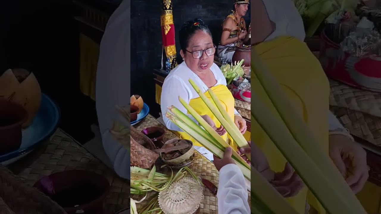 Prosesi  negteg beras (ngingsah) 