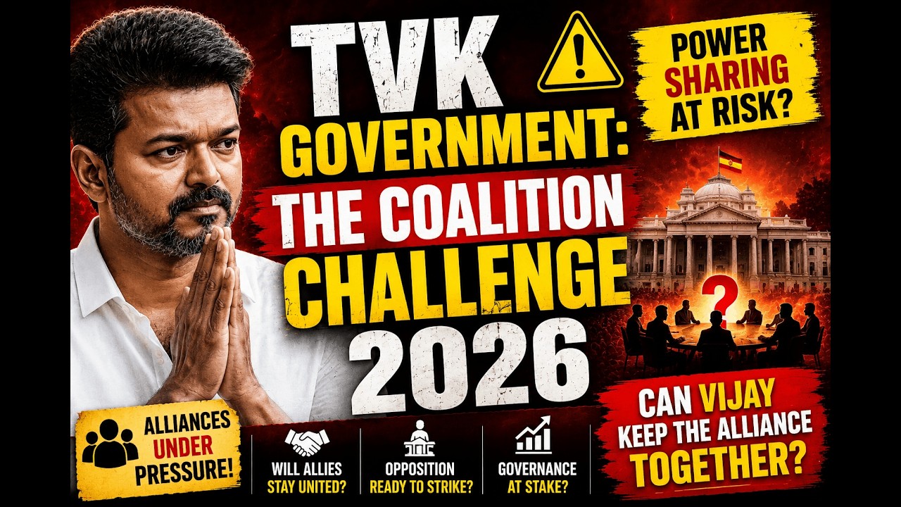 TVK Government 2026: Can Vijay Survive the Ultimate Coalition Challenge?